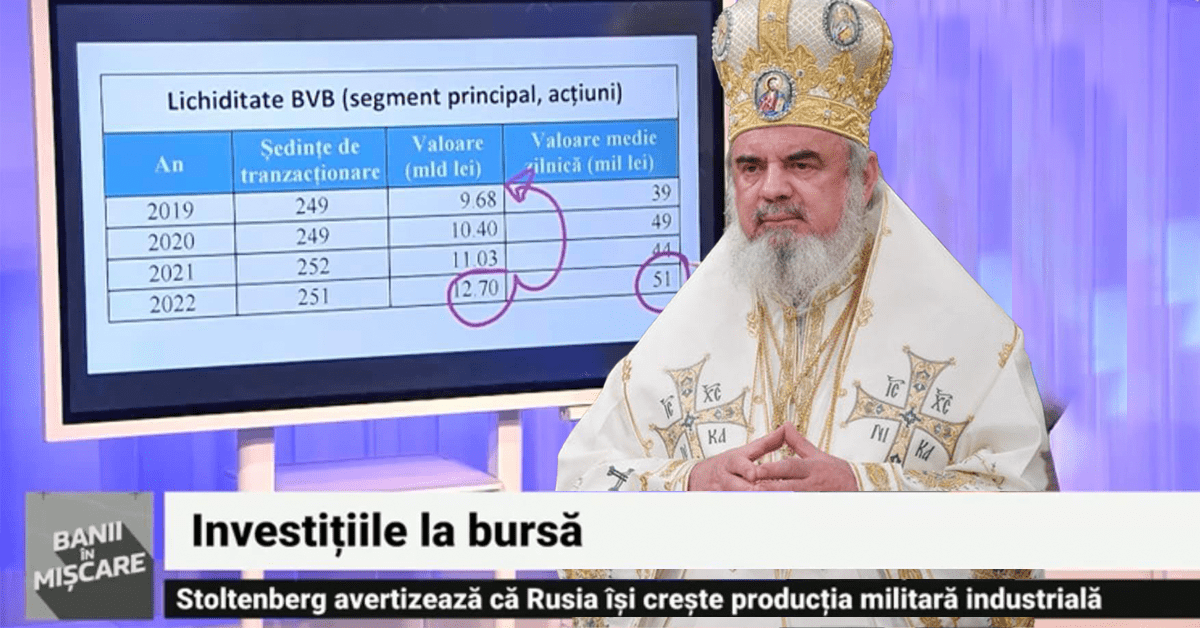 Dragnea e nimic! Patriarhul Daniel are vlog de sfaturi financiare