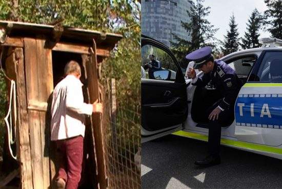 Milițieni! Pentru că n-au WC-uri, polițiștii din Botoșani se c*că în noile BMW-uri