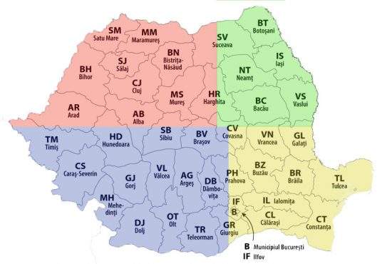 Decizie finală! România va fi împărțită în patru regiuni și toate vor avea unguri