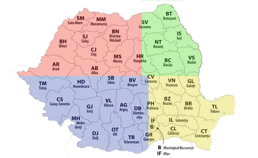 Decizie finală! România va fi împărțită în patru regiuni și toate vor avea unguri