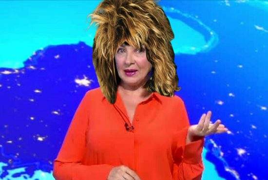 Omagiu. Neti Sandu a apărut la TV cu o perucă tip Tina Turner