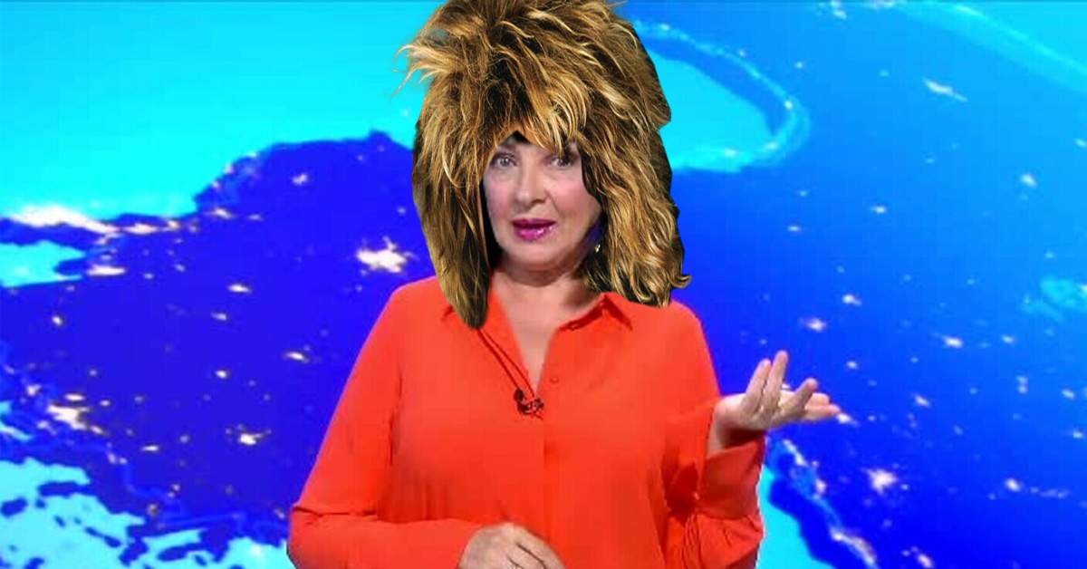 Omagiu. Neti Sandu a apărut la TV cu o perucă tip Tina Turner