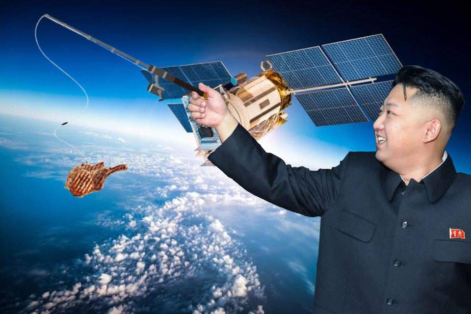 Satelitul spion nord-coreean a fost dotat cu o undiţă, ca să fure mâncare