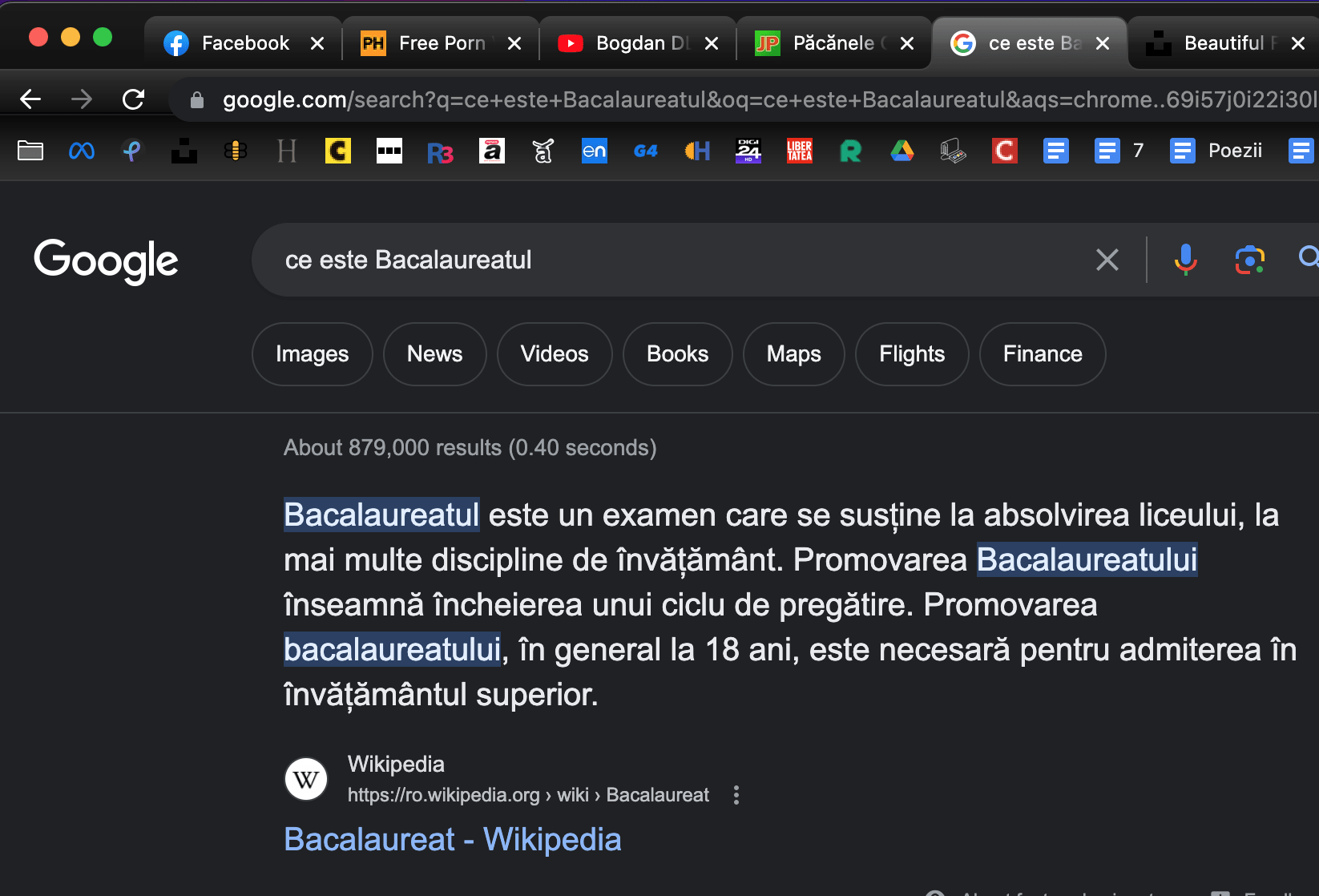 Suspiciuni de fraudă! Aseară s-a căutat pe internet “Ce este Bacalaureatul”