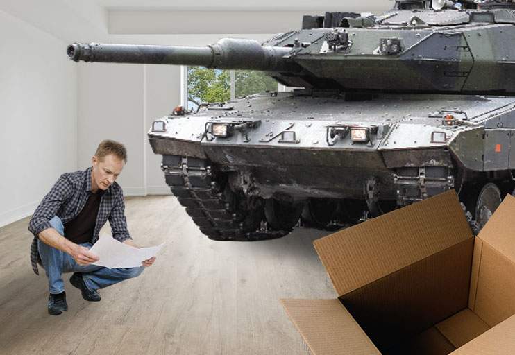 Suedia e în NATO! Un român a vrut să monteze un dulap IKEA şi i-a ieşit un tanc