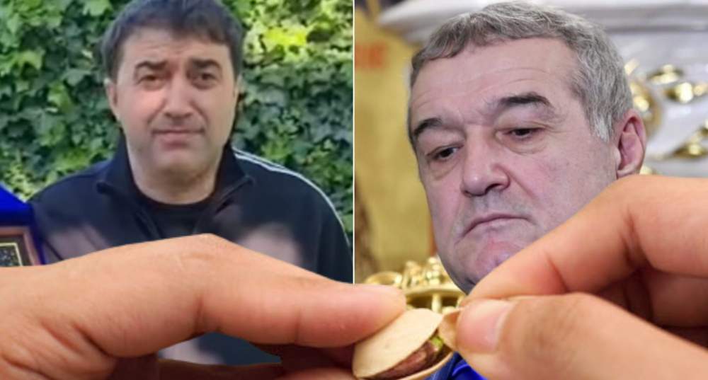 Câtă cruzime! Becali îl pune pe Luțu să-i desfacă fisticul, dar nu-l lasă să guste din el