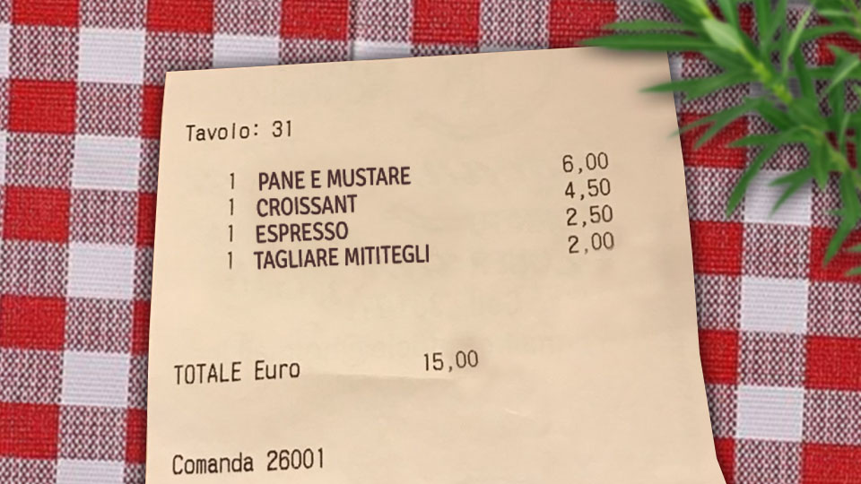 O cafenea din Italia i-a cerut unui român 2 euro ca să-i taie micii aduși de acasă