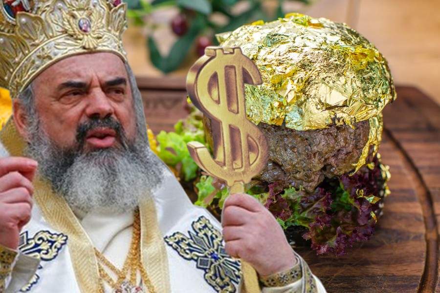 Patriarhul a confiscat burgerii de 6.000 euro, că-i trebuie aurul pentru Catedrală