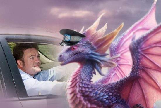 Control antidrog în Vamă. Doi dragoni roz trag şoferii pe dreapta la ieşirea din staţiune