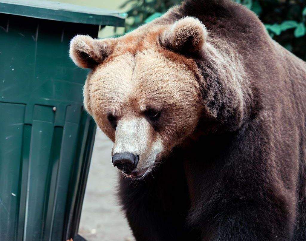 Un urs a fost în city break la Napoli şi acum strâmbă din nas la tomberoanele din Braşov