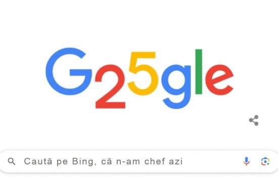 Google, mahmur după ziua lui. Orice ai căuta, te trimite la Bing, că el n-are chef azi