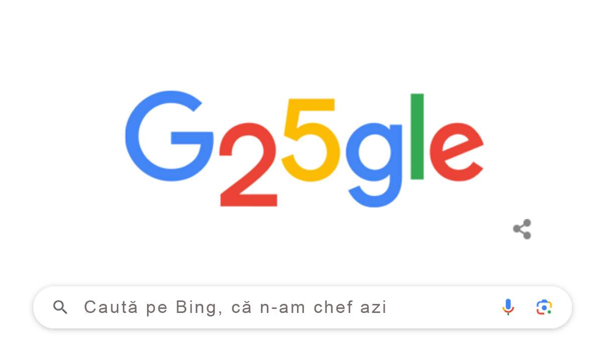 Google, mahmur după ziua lui. Orice ai căuta, te trimite la Bing, că el n-are chef azi