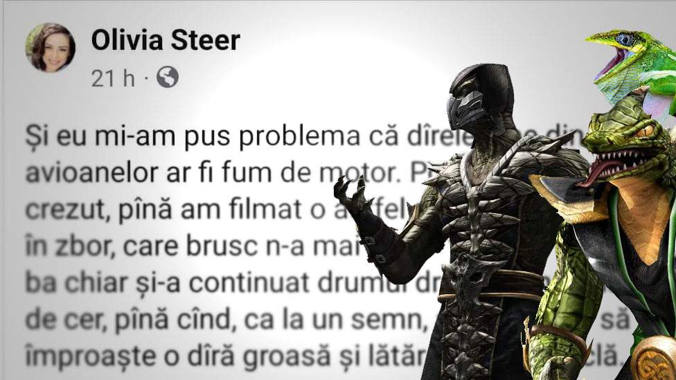 Reptilienii se întorc pe planeta lor, sătui să fie daţi în gât de Olivia Steer