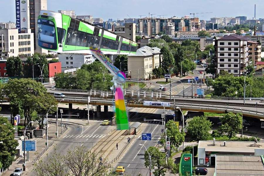 Sute de pasageri cu stări de vomă de când tramvaiul 41 circulă în sistem pendulă