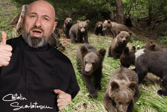 Scărlătescu are o soluție de bun simț la problema urșilor: Hai să-i mâncăm!