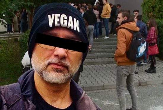 Student venit la București cu zacuscă, atacat pe stradă de o bandă de vegani