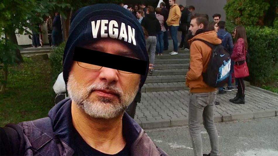 Student venit la București cu zacuscă, atacat pe stradă de o bandă de vegani