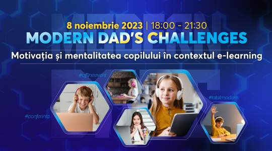 Modern Dad’s Challenges – eveniment dedicat exclusiv taților!