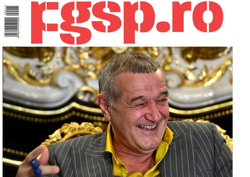 GSP nu moare! Becali lansează FGSB, revistă de sport și opinii despre el și Luțu