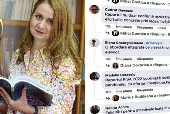 Ligia Deca felicitată pe Facebook pentru cum s-a îmbrăcat la internatul surpat