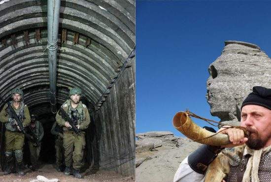 Soldații israelieni au mers printr-un tunel din Gaza și au ieșit la suprafață lângă Sfinx