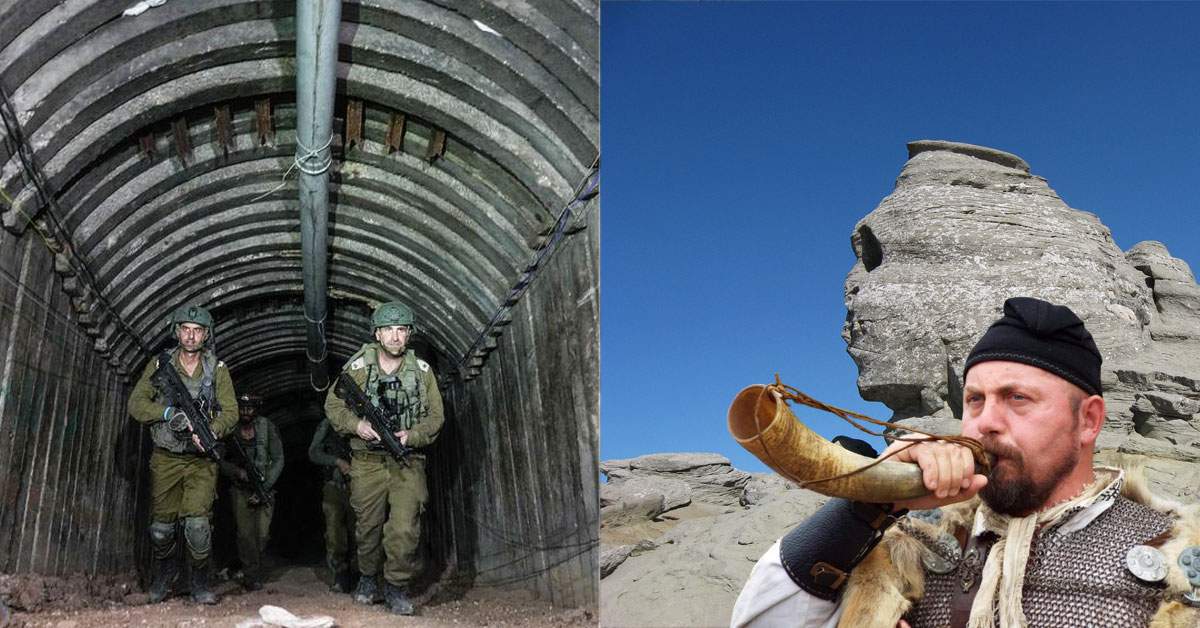 Soldații israelieni au mers printr-un tunel din Gaza și au ieșit la suprafață lângă Sfinx