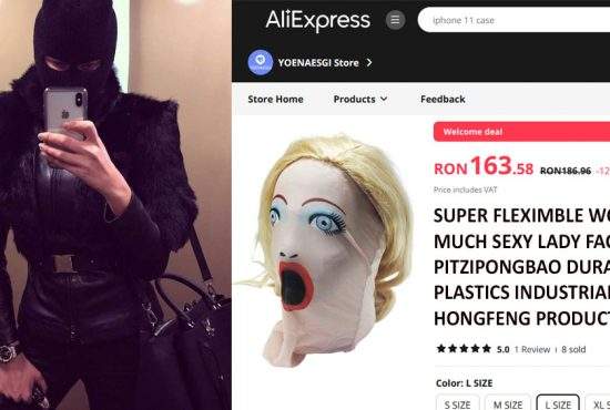 Bianca Drăguşanu, nevoită să poarte cagulă până îi vine faţa nouă de pe AliExpress