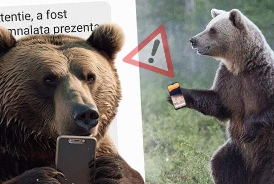 Urşii, avertizaţi prin RO-Alert să evite zona Padina. Au fost văzuţi interlopi cu macete