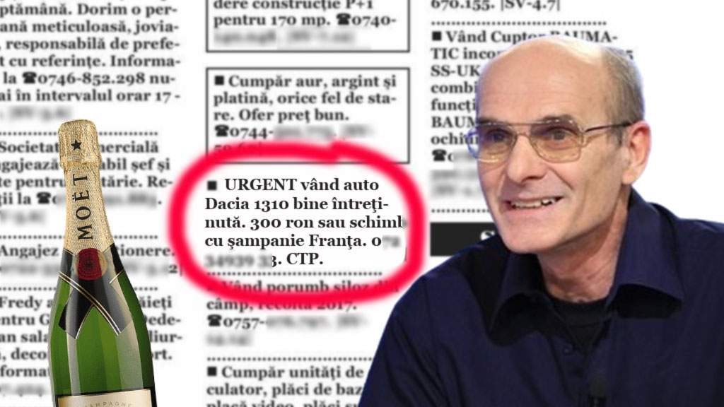 Extaz după verdictul Simonei! CTP şi-a vândut Dacia ca să cumpere o sticlă de şampanie