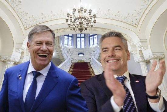 Iohannis și Nehammer se întâlnesc la Cotroceni ca să râdă împreună de români