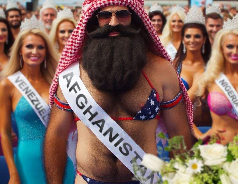 Progresiști! Talibanii au votat un bărbat Miss Afganistan. Femeile nu au voie să participe