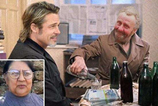 Nea Costel l-a îmbătat pe Brad Pitt şi a recuperat cei 1300 de euro ai femeii ţepuite