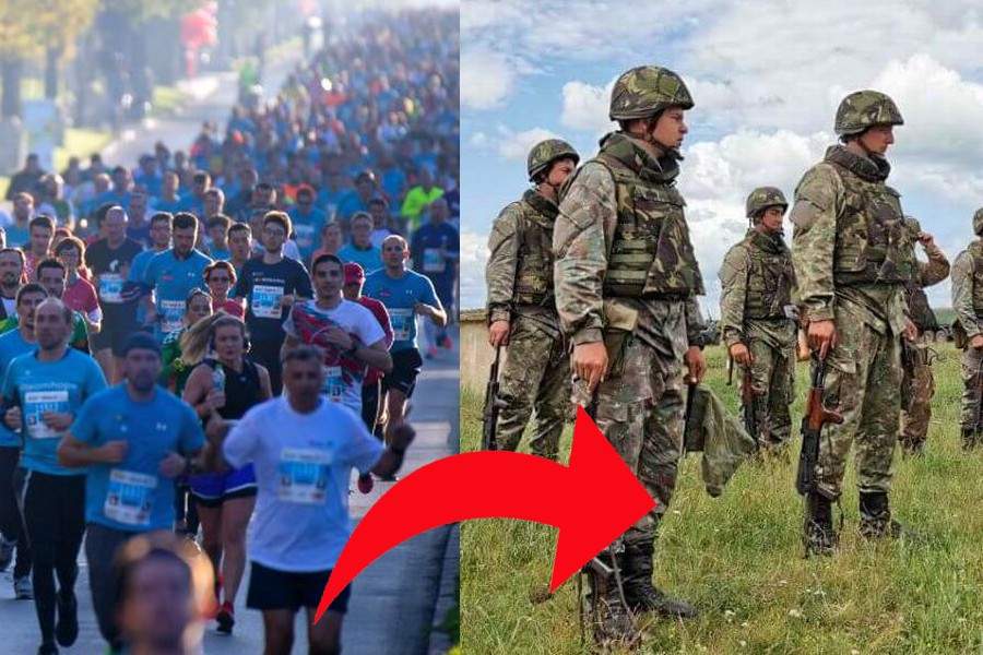 Românii care au alergat un maraton vor fi luați obligatoriu în Armată