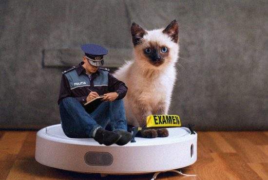 Pisicile care se mai urcă pe aspirator vor fi nevoite să dea examen pentru permis