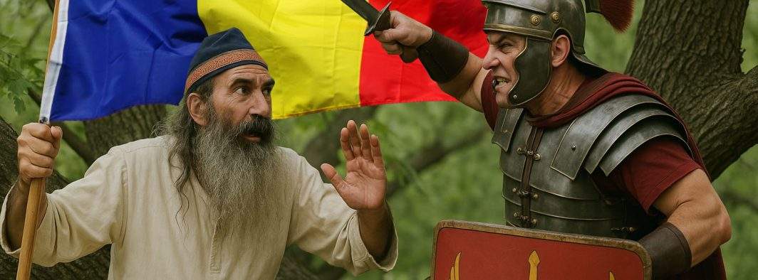 Stegarul Dac îl acuză pe Stegarul Roman că l-a bătut și i-a furat aurul