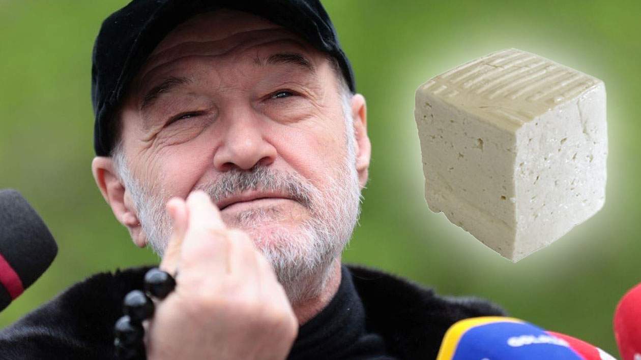 Suflet bun! Ca să-l consoleze pe Simion, Becali l-a iertat de datoria aia de 3 tone de brânză