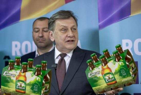 Veşti bune! Crin dă diseară de băut la toată lumea, că l-am scăpat de turul 2