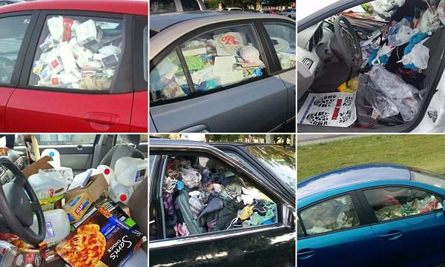 Un român are atâtea peturi în mașină că și-a dezactivat airbagurile