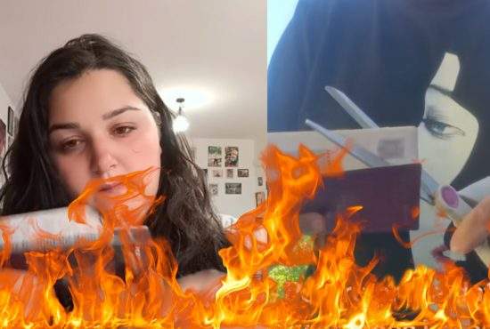 Din reflex, după ce şi-au tăiat paşaportul, câţiva români l-au pârlit şi l-au mâncat