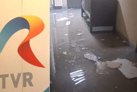 Sediul TVR a fost inundat. Instituția cumpără bărci pentru angajați și iahturi pentru șefi