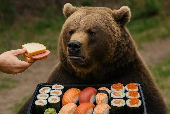 Turiştii străini ne strică urşii! S-au învăţat cu sushi şi refuză sendvişurile cu salam