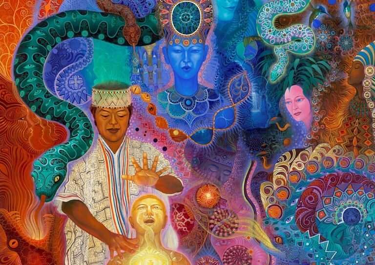 Coadă la dentistul care îți face anestezie cu ayahuasca