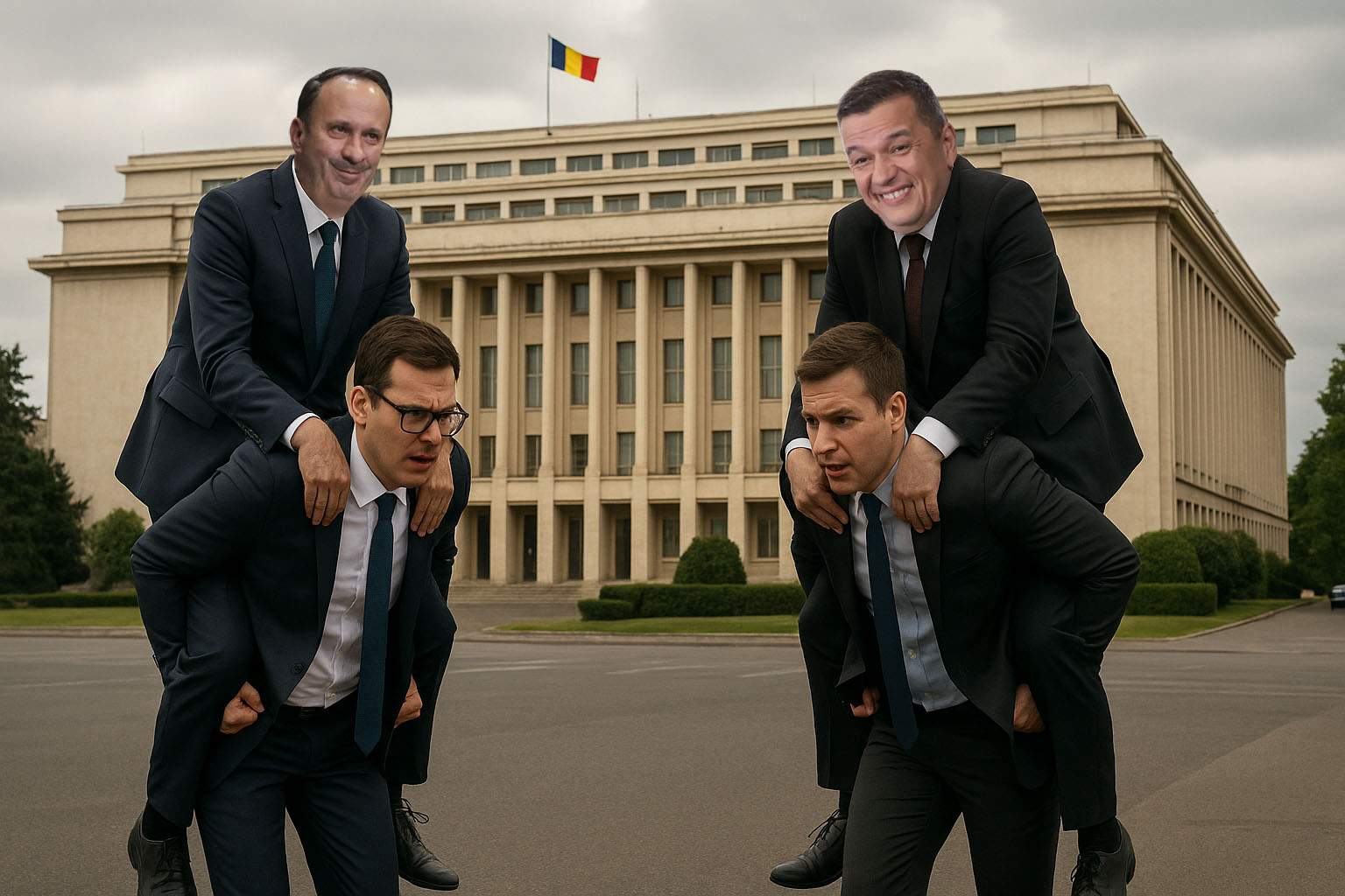 Pesediștii renunță la limuzinele de lux. Vor fi cărați în cârcă de corporatiști
