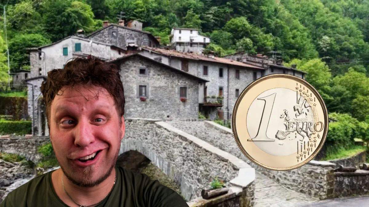 Casele la 1 euro din Italia, ochite de samsarii caracaleni. „Le vând mai departe cu 2 euro”