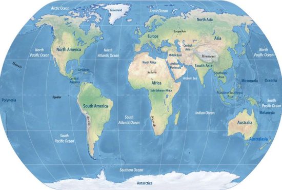 7 lucruri interesante despre continentele planetei noastre