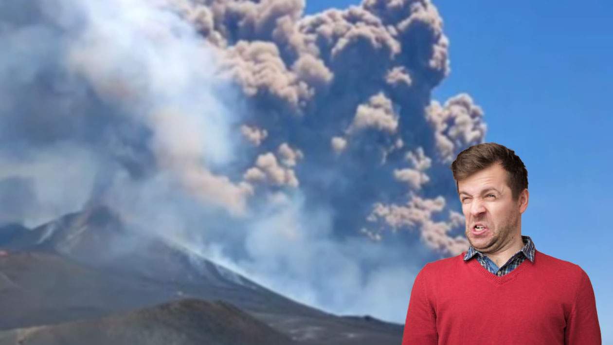 Miros greu de usturoi în Sicilia. Vulcanul Etna a erupt la câteva ore după ce a mâncat mici