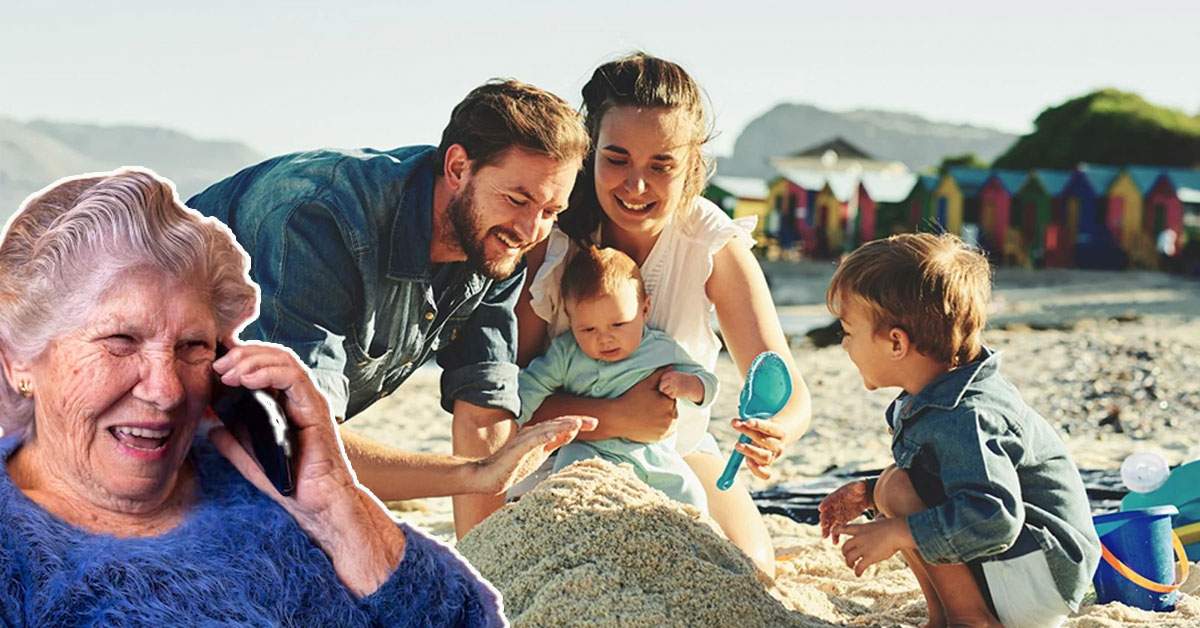 Zi de foc pentru o familie din Thassos. Bunicii i-au întrebat de 300 de ori ce fac copiii și cum e apa