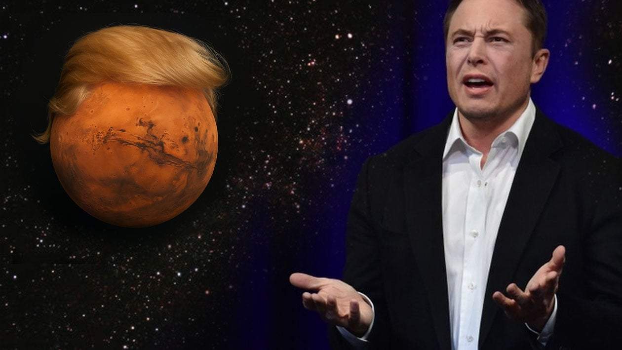 După ce s-a certat cu Trump, Musk refuză să mai pună o perucă pe planeta Marte