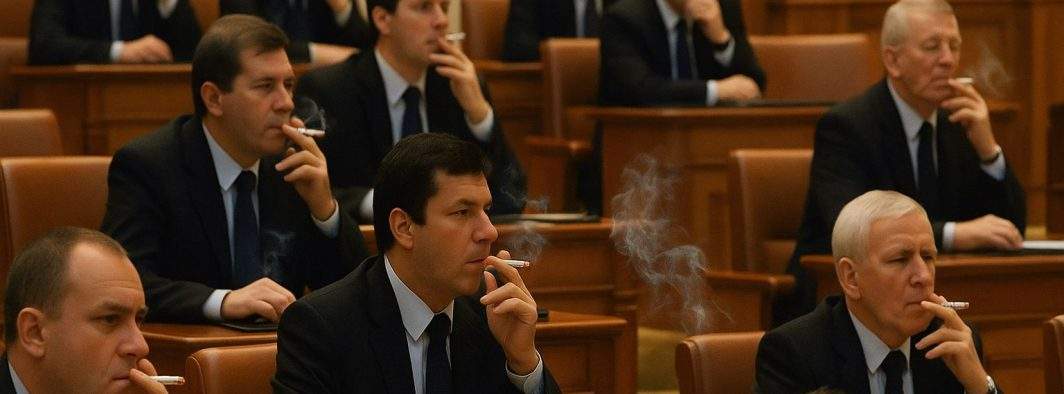 E oficial. Parlamentarii nefumători nu vor mai primi 900 de lei pe lună spor de ţigări