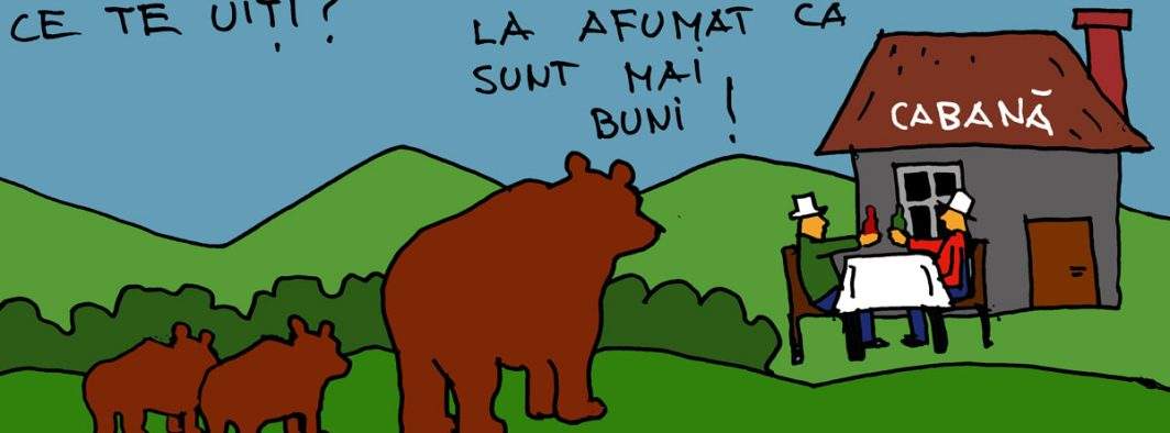 Cârnați la munte